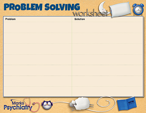 Problem Solving Worksheet